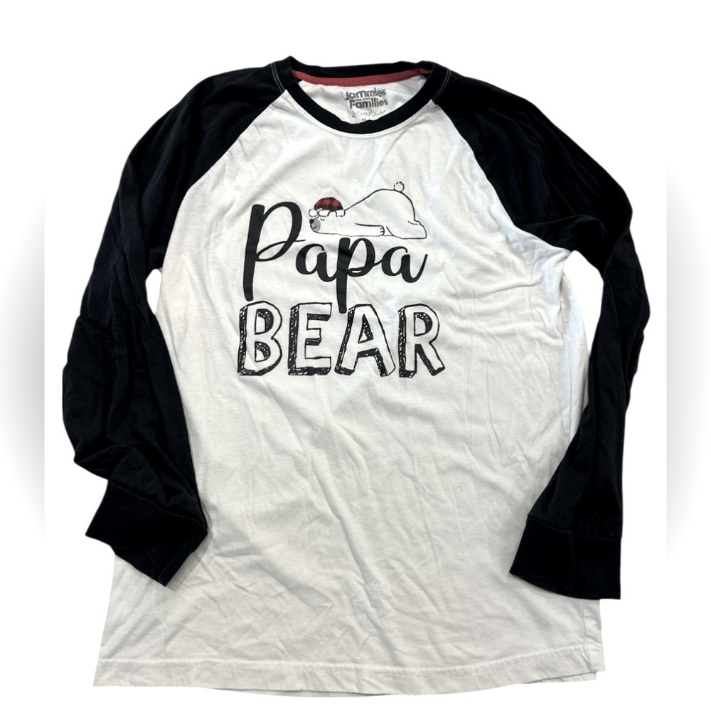MENS size Medium JAMMIES PAPA BEAR long sleeved Tshirt